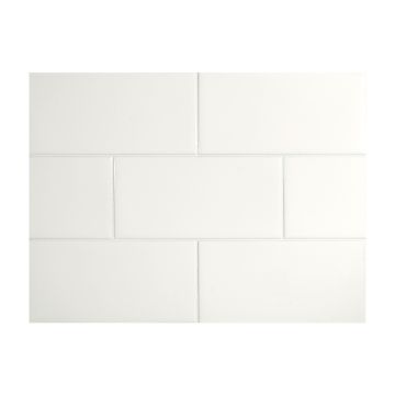 3" x 6" ceramic subway tile in Balbo color with a gloss finish.