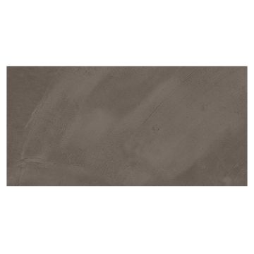 Archires 12" x 24" Rectified Porcelain Tile in Brown with a natural matte finish.
