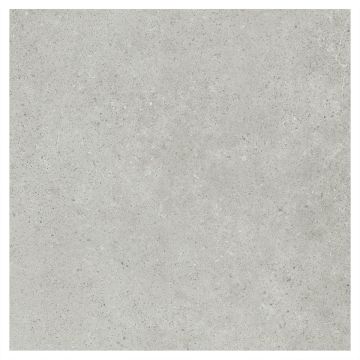 Evocelain Porcelain 12" x 24" Rectified Tile in Grey with a polished Lappato finish.
