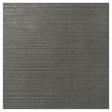 Evocelain Porcelain 12" x 24" Wave Tile in Flow Coal with a polished Lappato finish.