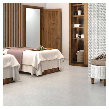 12" x 24" Rectified Tile | Sky - Fabric Matte | Hadentet Porcelain Collection