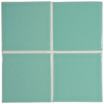 3" x 3" ceramic field tile in Aruba color with a gloss finish.