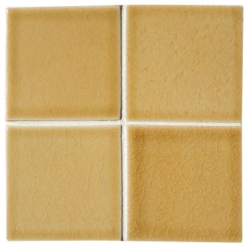 3" x 3" ceramic field tile in Aurora color with a gloss finish.
