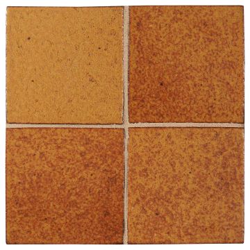 3" x 3" ceramic field tile in Autumn color with a matte finish.