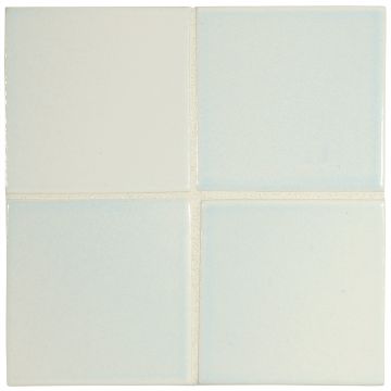 3" x 3" ceramic field tile in Cirrus color with a gloss finish.