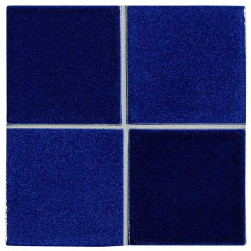 3" x 3" ceramic field tile in Cobalt-P color with a gloss finish.