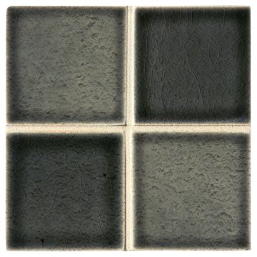 3" x 3" ceramic field tile in Danube color with a gloss finish.