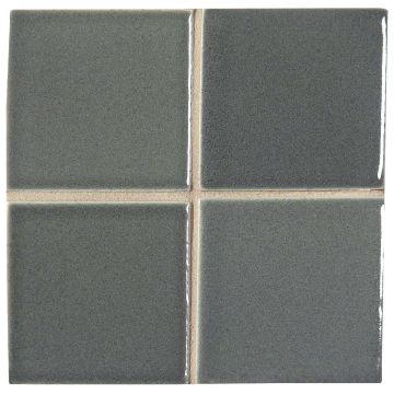 3" x 3" ceramic field tile in Dove color with a gloss finish.