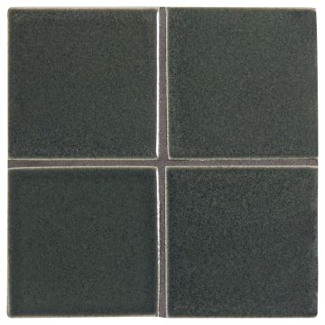 3" x 3" ceramic field tile in Flannel color with a gloss finish.