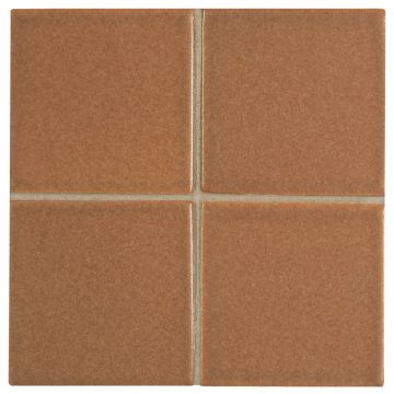 3" x 3" ceramic field tile in Gingerwood color with a matte finish.