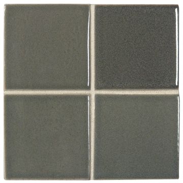 3" x 3" ceramic field tile in Granite color with a gloss finish.