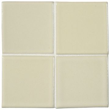 3" x 3" ceramic field tile in Ivory color with a matte finish.