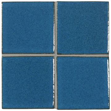 3" x 3" ceramic field tile in Periwinkle color with a gloss finish.
