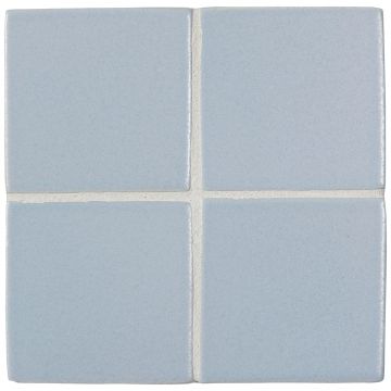 3" x 3" ceramic field tile in Sky Blue color with a matte finish.