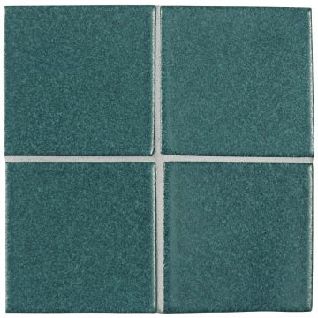 3" x 3" ceramic field tile in Slate color with a matte finish.