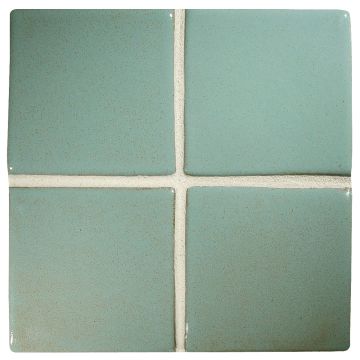 3" Square ceramic tile in Jade color with a gloss finish.