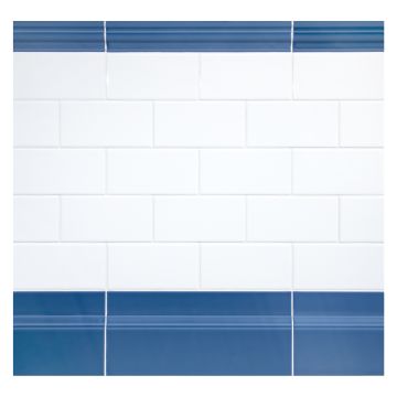 3" x 6" Subway Tile | Blanco Light - Gloss | True Tile Ceramics