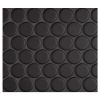 1" Penny Round | Midnight Black - Matte | Glazed Porcelain Mosaic Tile