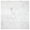 3" x 6" Marble Tile | White Blossom Ultra Premium - Honed | Stone Tile Collection