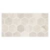 2" Hexagon | Bourges Beige - Polished | Marble Mosaic Tile
