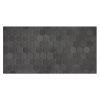 3/4" Penny Round Paradise | Deep Basalt - Ultra Honed | Basalt Mosaic Tile