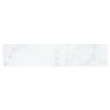 4" x 18" Marble Tile | White Blossom Ultra Premium - Honed | Stone Tile Collection