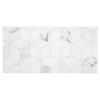 Staticube | Calacatta Gold - Honed | Unique Mosaic Tile - Marble