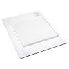 6" x 6" Square Solid | Thassos - Honed | Art of Deco Marble Tile