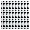 Jordan Pattern | Nero Obsidian - Calacatta Crema - Polished | Marble Mosaic Masterworks Tile