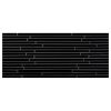 Stalks Mosaic | Obsidian - Gloss | Katami Glass Collection