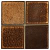 3" x 3" Field Tile | Crystal Gold - Metallic | McIntones Ceramics