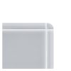 1/2" x 1/2" Quarter Round Corner Piece | Grey It Be - Gloss | True Tile Ceramics