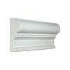 2-3/4" x 6" Corinthian Rail Cap | Light Ocean Breeze - Gloss | Vermeere Ceramic Molding