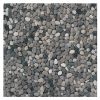 12" x 12" Pebble Tile | Blend - Natural | Riverclear Porcelain