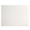 3" x 6" Field Tile | Balsa - Crackle | Bridgehampton Ceramic Collection