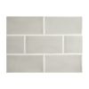3" x 6" Field Tile | Grey Rock - Gloss | Stuccio Ceramic Collection