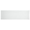4" x 12" Field Tile | Zircon White - Gloss | Phenomena Glass Collection