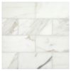 3" x 6" Marble Tile | Calacatta Gold - Honed | Stone Tile Collection