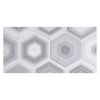 Gami - Ki | Grey Striato - Polished | Unique Mosaic Tile - Marble