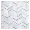 Allude - Cape Tivate | Arcello Honed - Grey Polished | Unique Mosaic Tile - Marble