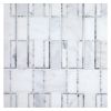 Allude - Enshante | Arcello Honed - Grey Polished | Unique Mosaic Tile - Marble