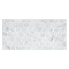 1" Hexagon | Bianco Carrara - Honed | Marble Mosaic Tile