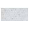 1" Hexagon | Bianco Carrara - Polished | Marble Mosaic Tile