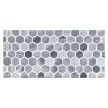 1" Hexagon | Bardiglio Turno - Polished | Marble Mosaic Tile