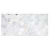 1" Penny Round | White Blossom - Polished | Marble Mosaic Tile