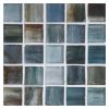 1" x 1" Mosaic | Oxy - Silk | Zumi Structured Glass Collection