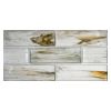 2" x 6" Tile | Stronom - Natural | Zumi Structured Glass Collection