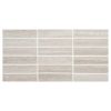 1" x 4" Stacked | Malu - Matte Rectified | Linecoast Porcelain Mosaic Collection