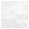 2" x 8" Marble Tile | Carrara - Honed | Stone Tile Collection
