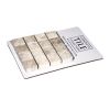 1" x 1" Square | Cinder Silver - Polished | Marble Mosaic Tile